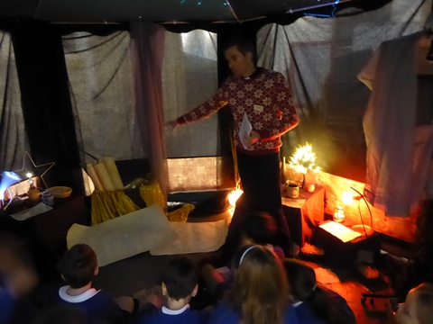 In the Tent of the Magi