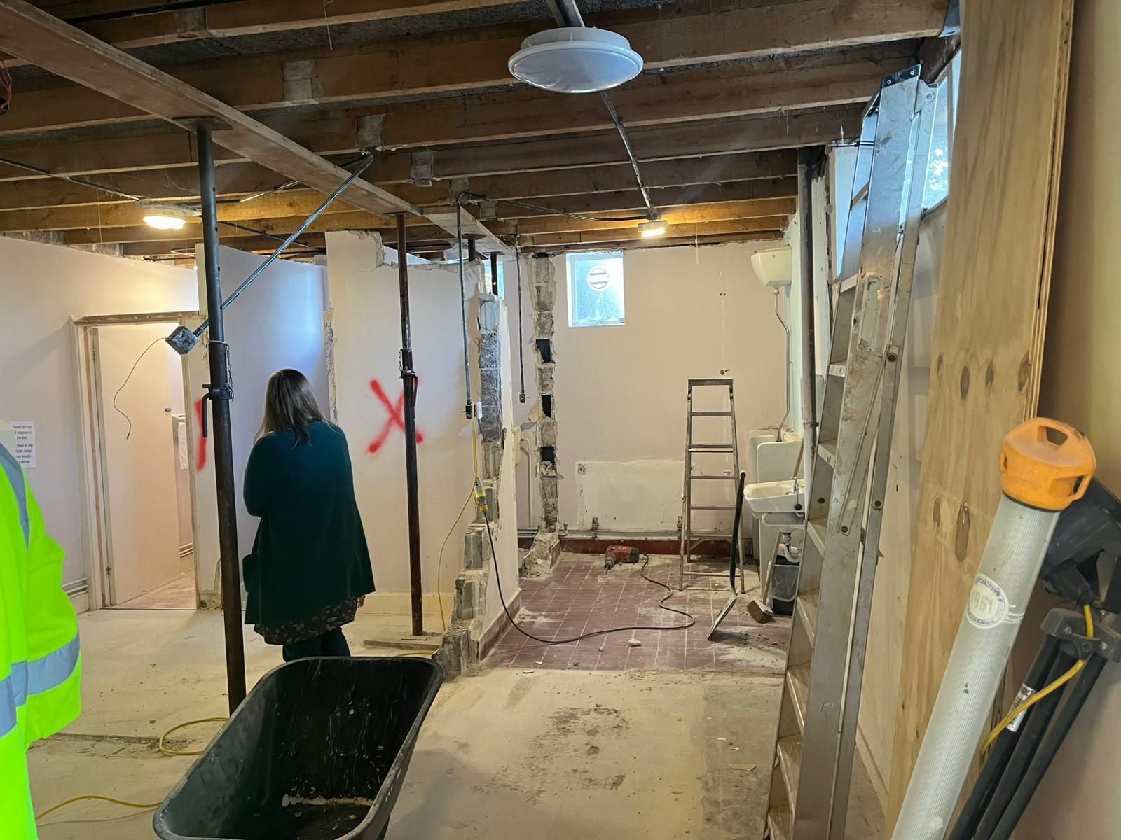 Building works starting